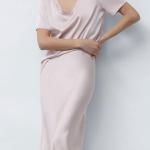 Fusta Imperial midi monocolor